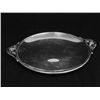 Image 1 : Sterling silver round 2 handled tray