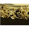 Image 3 : Fabulous oval sterling silver floral edged tray