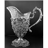 Image 1 : Cut glass & sterling silver pitcher