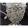 Image 3 : Cut glass & sterling silver pitcher