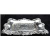 Image 1 : Rectangular sterling footed dish