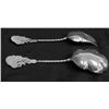 Image 2 : Sterling silver serving spoon & fork