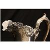 Image 2 : Sterling silver water pitcher with "Floral" design