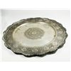 Image 1 : Round Persian silver tray