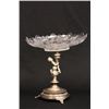Image 1 : 19th c. Continental silver & crystal centerpiece