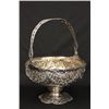 Image 1 : 800 Austrian silver basket with glass insert