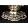 Image 4 : 800 Austrian silver basket with glass insert