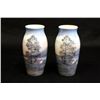 Image 1 : Pair Royal Copenhagen scenic vases