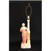 Image 1 : Alabaster sculpture of a "Lady"