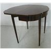 Image 2 : Mahogany inlaid flip top card table by Charak