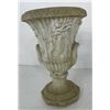 Image 3 : Cement urn depicting figures