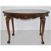 Image 1 : Victorian turtle top table - flame