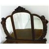 Image 3 : Victorian figural vanity with trifold mirror