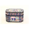 Image 2 : 18/19th c. 2 piece Chinese enamel box & dish