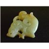 Image 4 : Lot of 5 carved stone & jade pendants