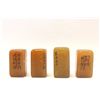 Image 1 : 4 Shou Shan stamps with "Calligraphy"