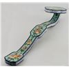 Image 1 : Enamel scepter with "Floral" design