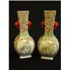 Image 1 : 2 Chinese porcelain handled vases