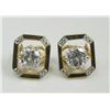 Image 3 : Pair yellow gold & diamond earrings