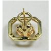 Image 4 : Pair yellow gold & diamond earrings