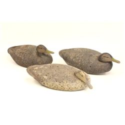 Lot of 3 duck decoys