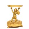 Image 2 : Pair bronze figural compote bases with "Cherubs"