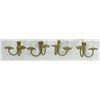 Image 1 : Set of 4 brass sconces