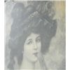 Image 3 : Trumeau mirror depicting "A Lady" ca. 1900