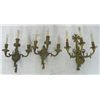 Image 1 : 3 odd brass sconces