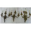 Image 2 : 3 odd brass sconces