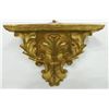 Image 3 : Lot of 4 gilded wall brackets