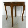 Image 3 : Pair French style round mahogany tables