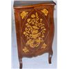 Image 2 : 3 drawer marquetry bombe commode