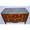 Image 4 : 3 drawer marquetry bombe commode