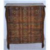 Image 1 : 5 drawer oak chest with bronze handles
