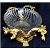 Image 3 : Bronze & glass centerpiece