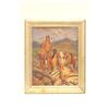 Image 1 : Oil painting "American Indians" ca. 1930-40's