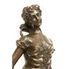 Image 3 : Bronze figure "Woman Carrying 2 Baskets "