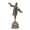 Image 1 : Bronze figure signed Hernalan "Woman"