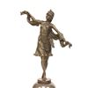 Image 2 : Bronze figure signed Hernalan "Woman"