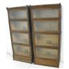 Image 1 : Pair oak Globe-Wenicke Barrister bookcases