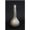 Image 1 : Chinese silver overlay vase with "Bamboo" design