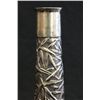 Image 2 : Chinese silver overlay vase with "Bamboo" design