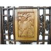 Image 2 : 2 panels of wood carved screen