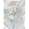 Image 3 : Lot of 4 Chinese watercolor scrolls on board
