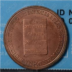 Breton # 585, CCCS MS-60, 70% Red, Les Medailles du Canada by Jos. Leroux.