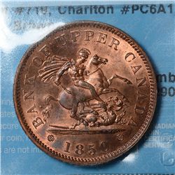 Breton # 719, Charlton # PC-6A1, CCCS MS-63; Red & Brown.