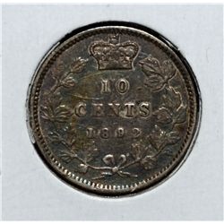 10 Cents 1892 S9 Obv 5 F-15