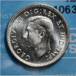 10 Cents 1946, CCCS MS-63. Flashy white coin.