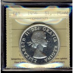 1 Dollar 1956, ICCS PL-66; cameo.